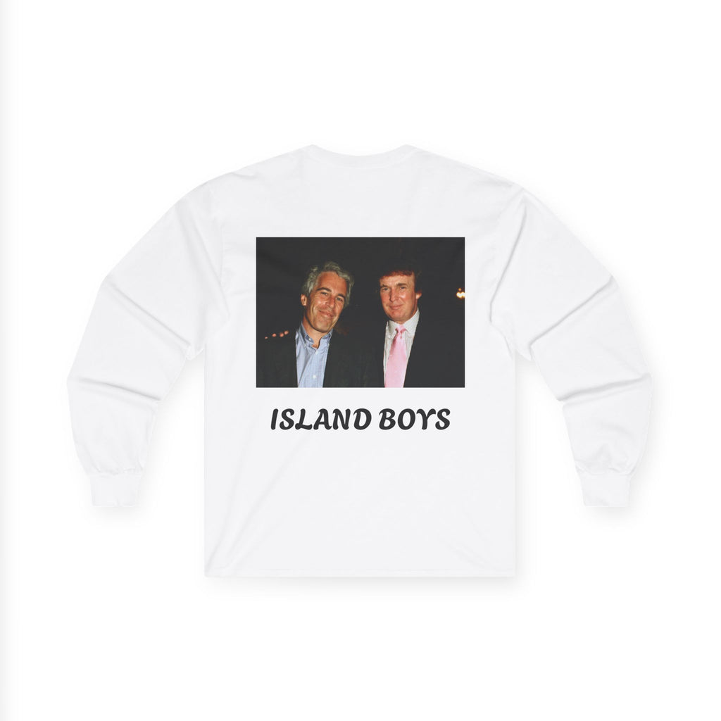 Island Boys Long Sleeve Tee — 'ISLAND BOYS' Graphic Back Print
