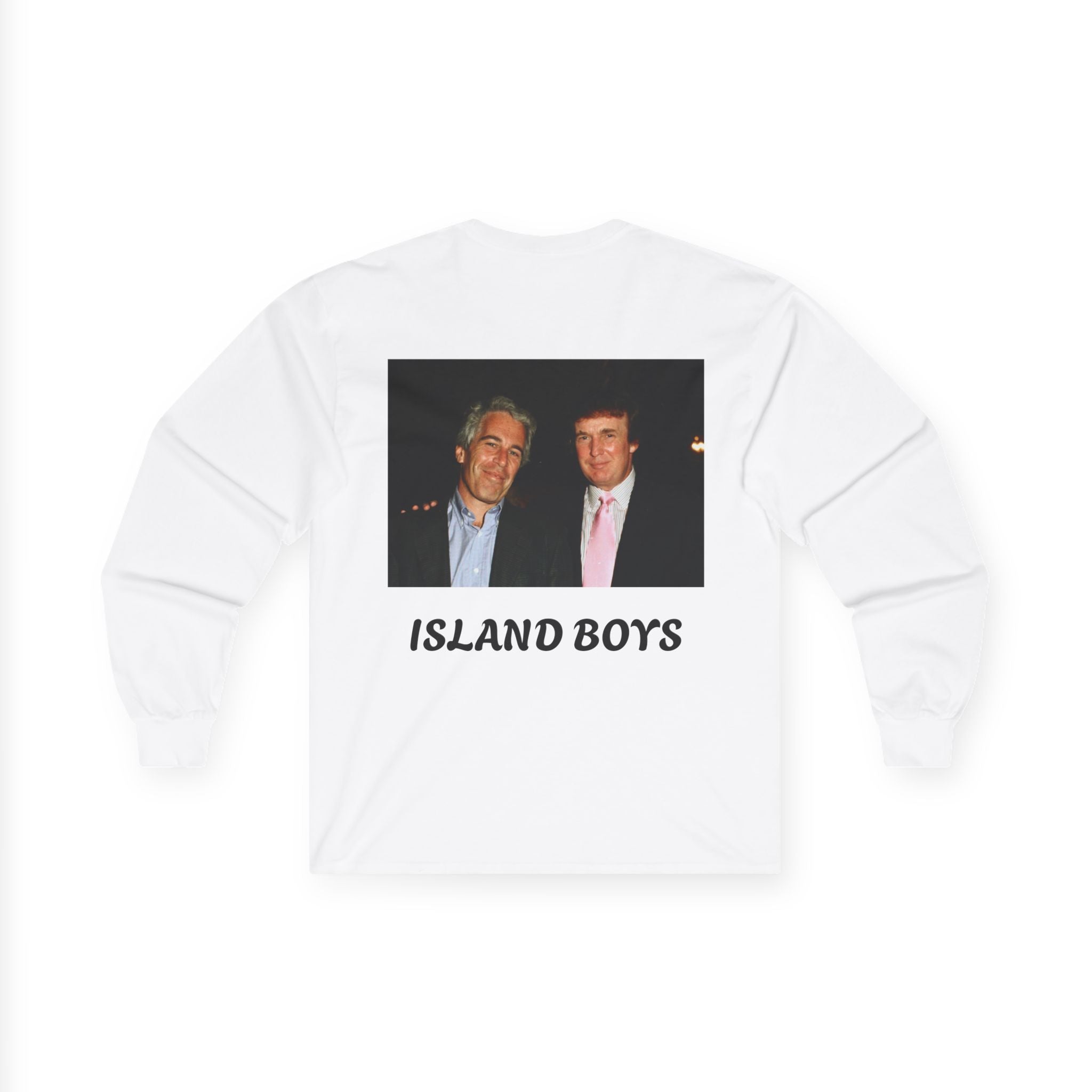 Island Boys Long Sleeve Tee — 'ISLAND BOYS' Graphic Back Print