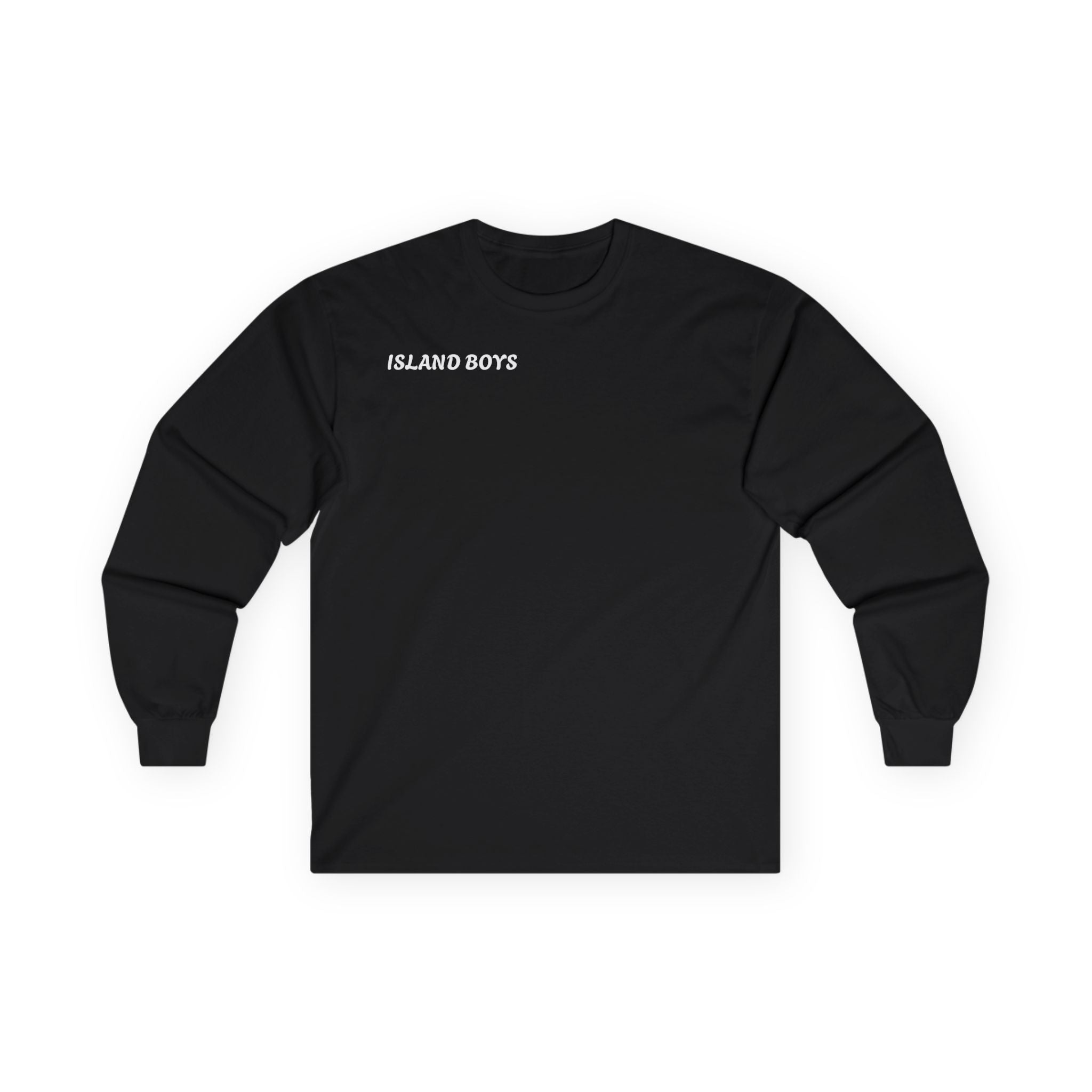 Island Boys Long Sleeve Tee — 'ISLAND BOYS' Graphic Back Print