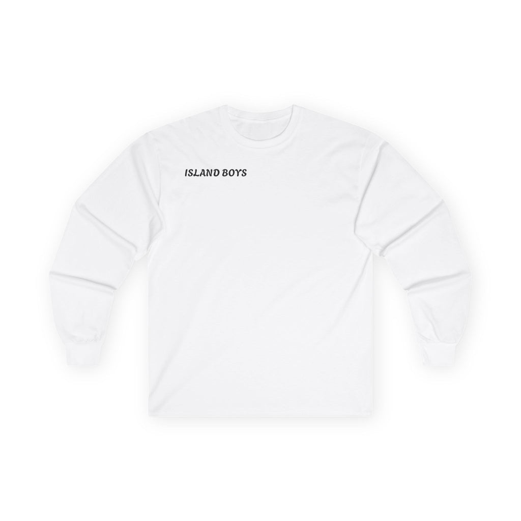 Island Boys Long Sleeve Tee — 'ISLAND BOYS' Graphic Back Print