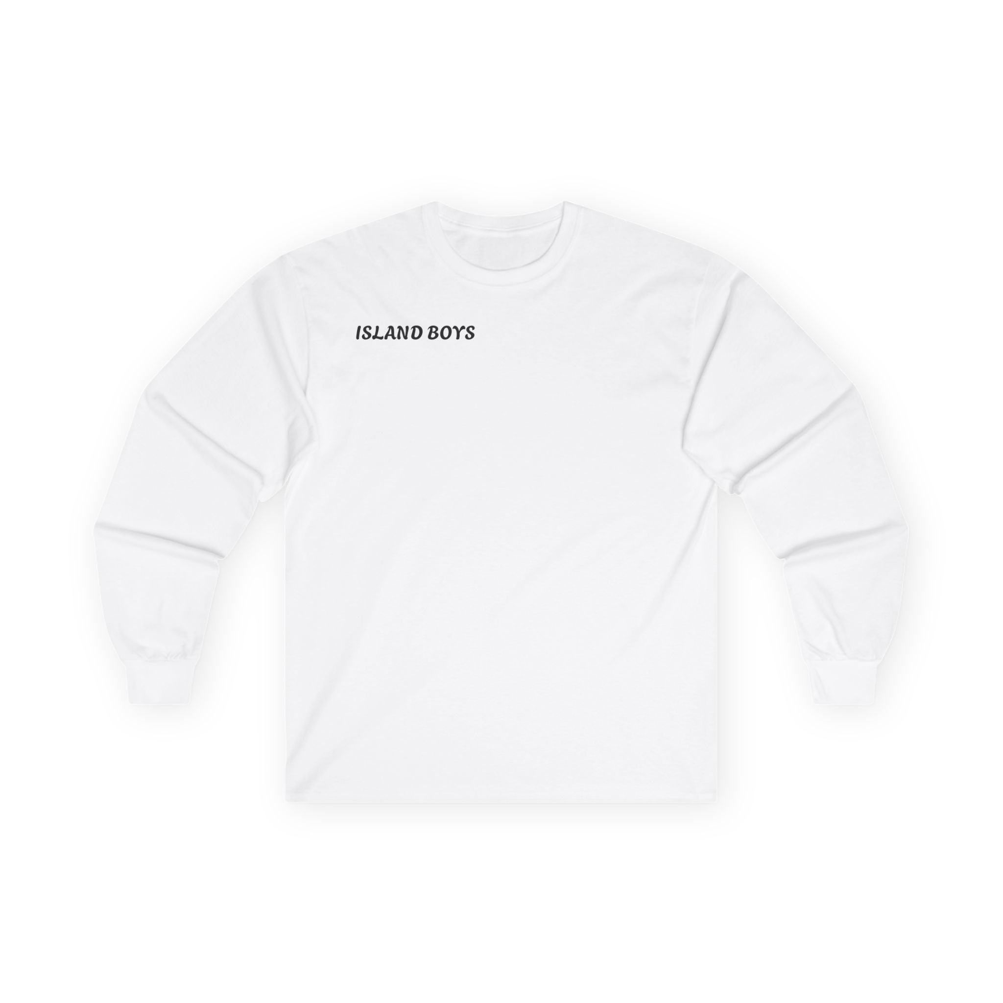 Island Boys Long Sleeve Tee — 'ISLAND BOYS' Graphic Back Print