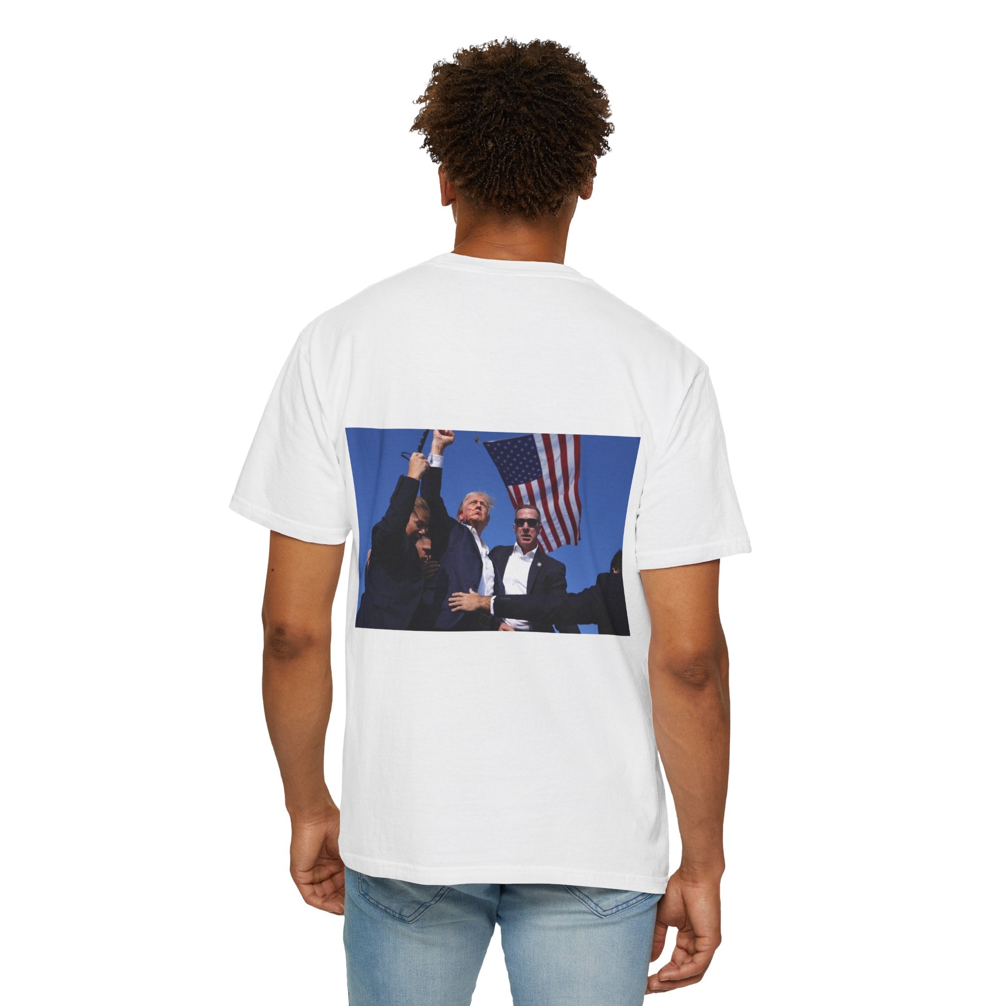 TRUMP SHOT Photo T-Shirt