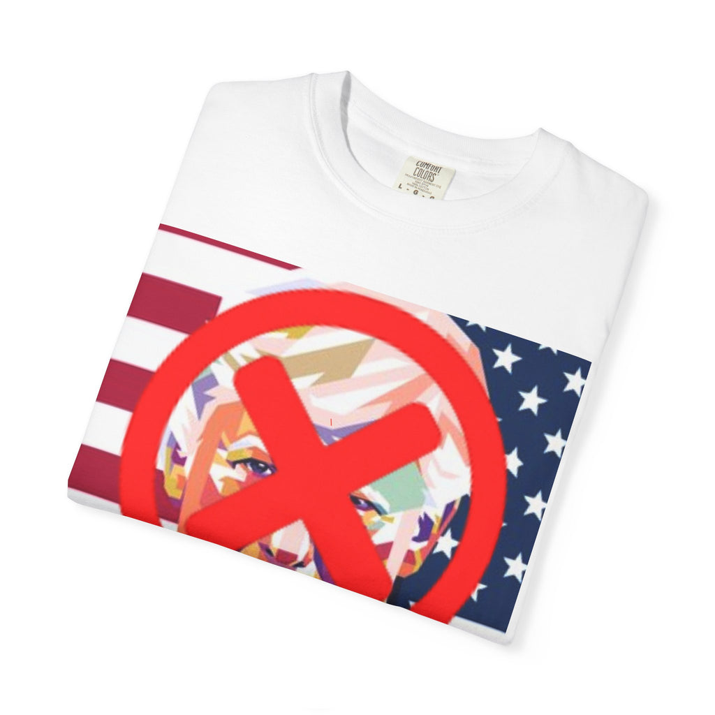 Anti-Trump Graphic T-Shirt — "Trump Out" Political Protest Tee