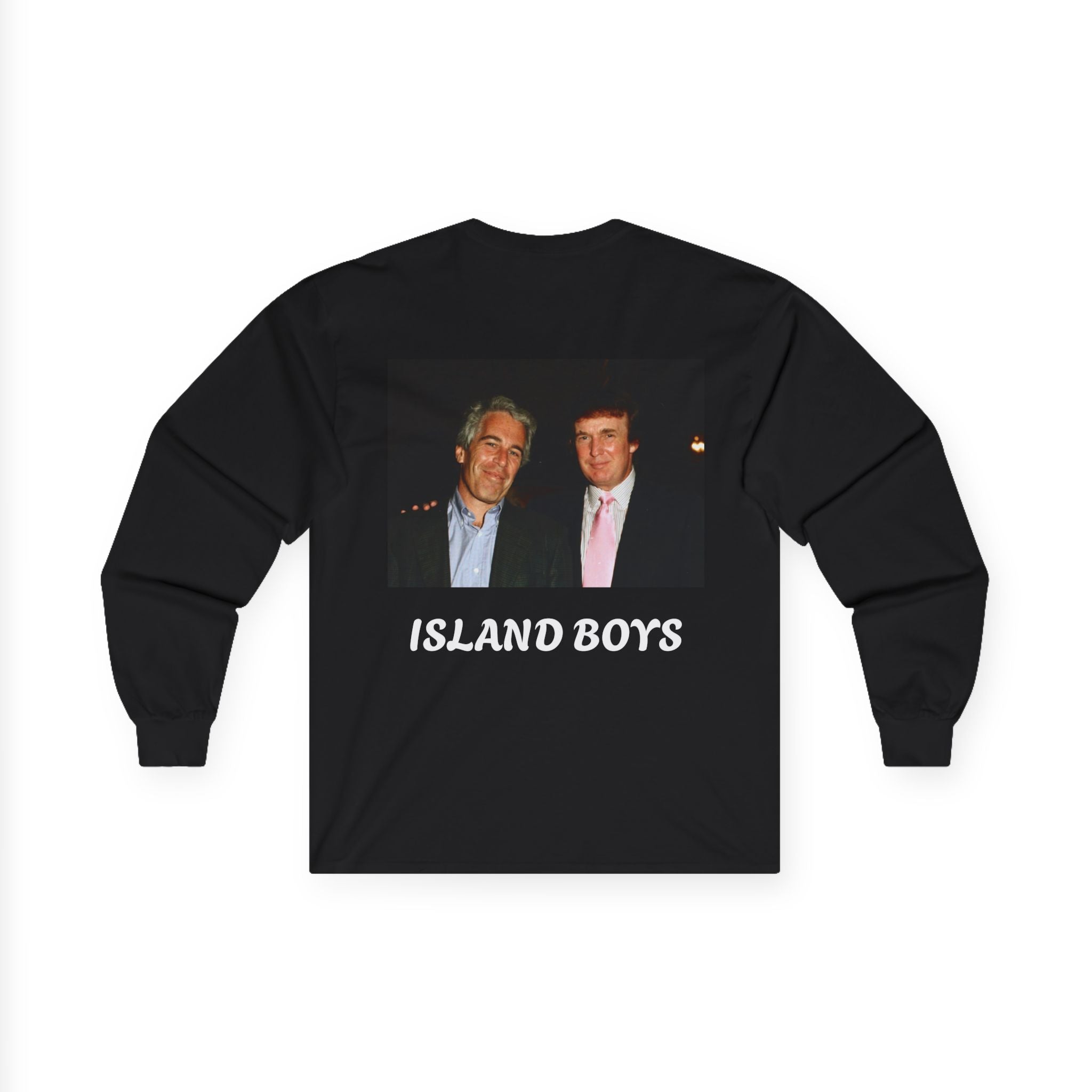 Island Boys Long Sleeve Tee — 'ISLAND BOYS' Graphic Back Print