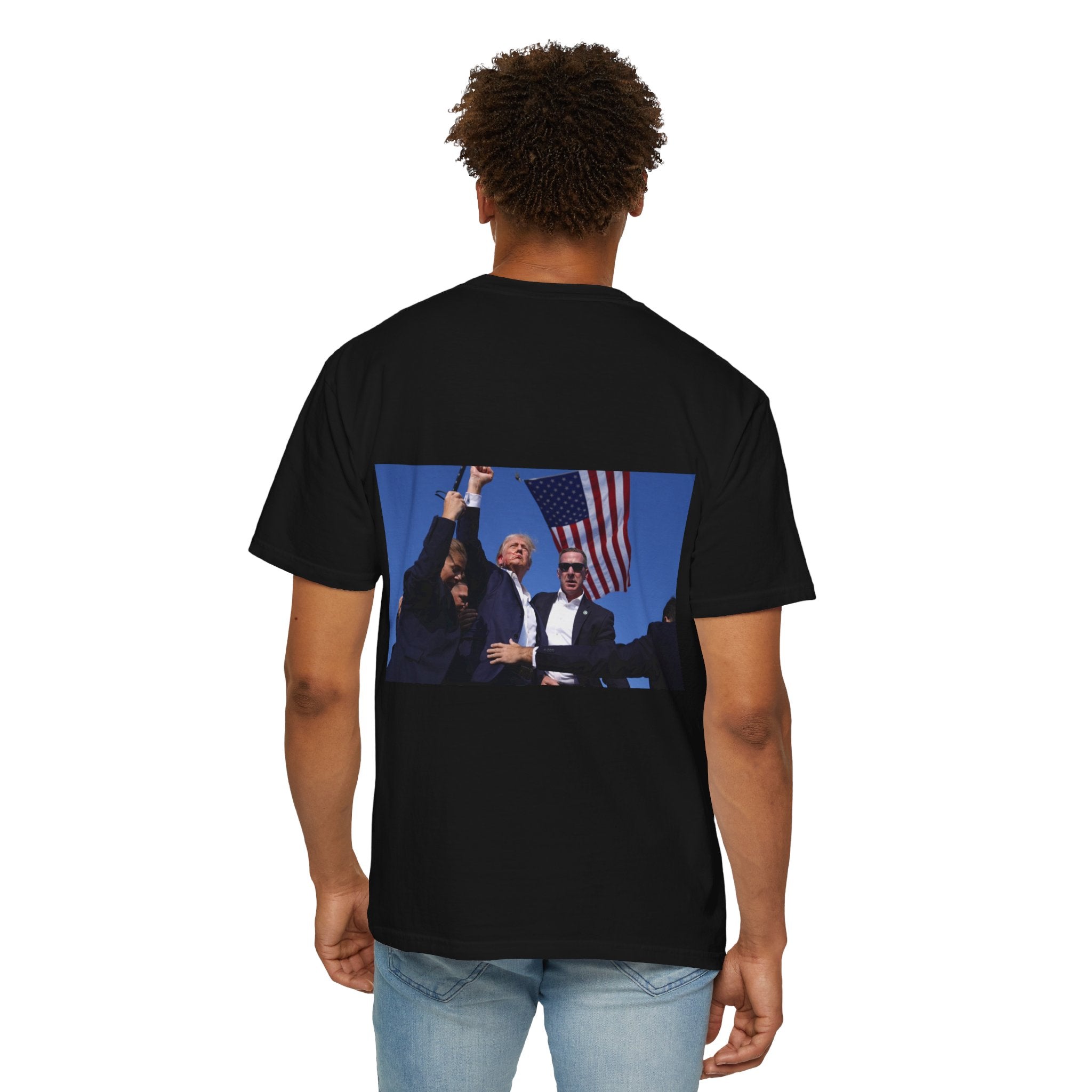 TRUMP SHOT Photo T-Shirt